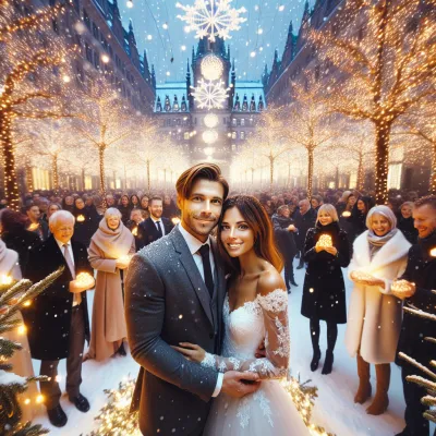 Heiraten in der Weihnachtszeit in Hamburg: Dein Traumtag im festlichen Lichtermeer