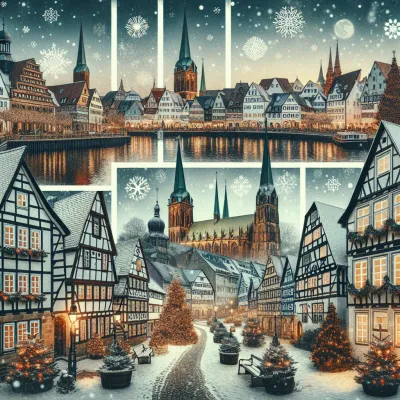 Lüneburg, Stade und das Alte Land im Advent