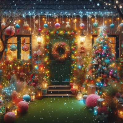 Christmas Garden in Hamburg