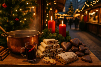 Glühwein, Marzipan & kulinarische Weihnachtsklassiker