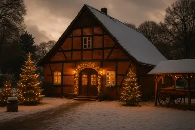 Gut Basthorst und winterliche Landpartien