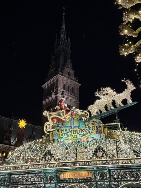 Historische Weihnachtsmarkt auf dem Rathausmarkt