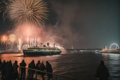 Silvester auf der Elbe feiern