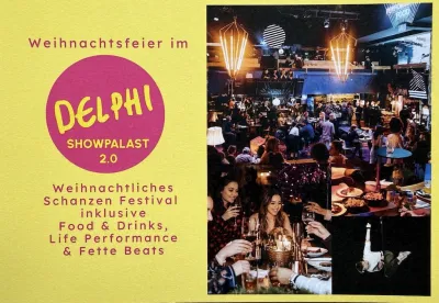 Weihnachtsevent 2025 im Delphi Showpalast Hamburg