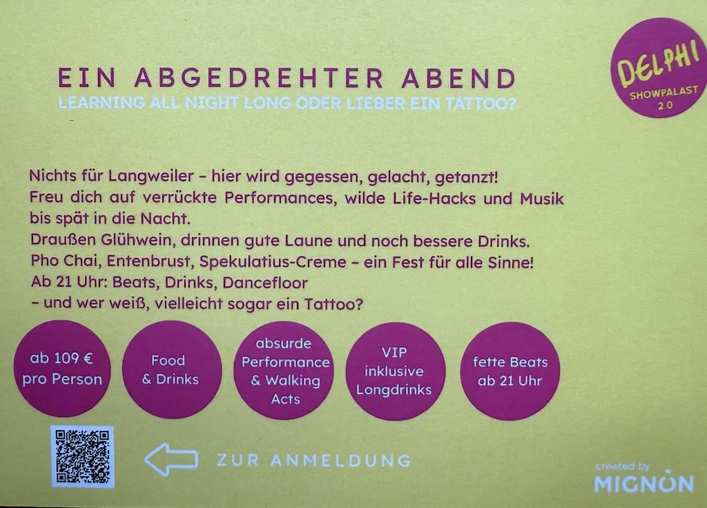 Weihnachtsevent 2025 im Delphi Showpalast Hamburg
