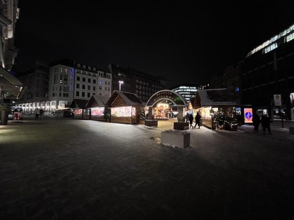 Weihnachtsmarkt Gänsemarkt Hamburg