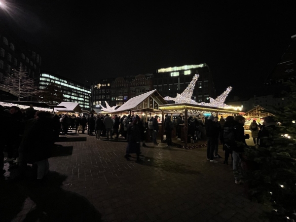 Weihnachtsmarkt Gänsemarkt Hamburg