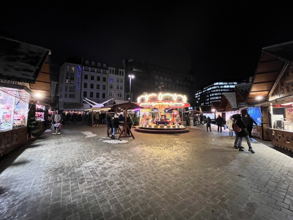 Weihnachtsmarkt Gänsemarkt Hamburg