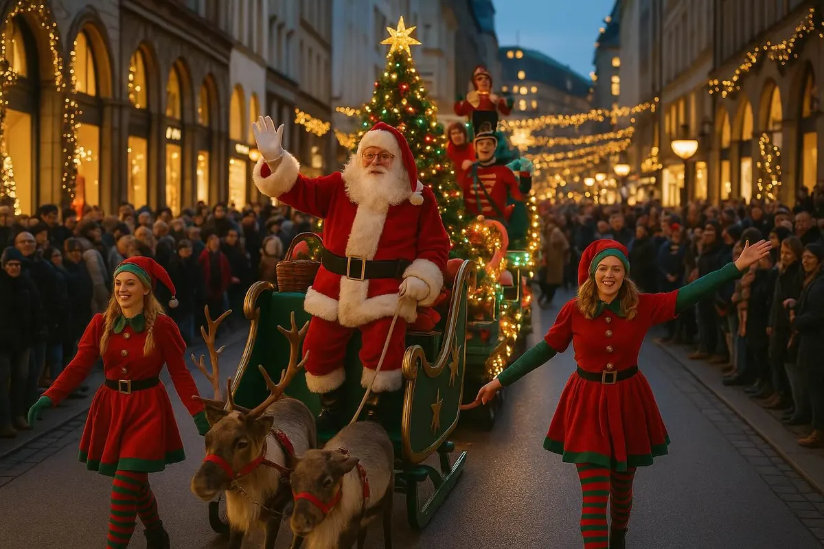 Die Hamburger Weihnachtsparade