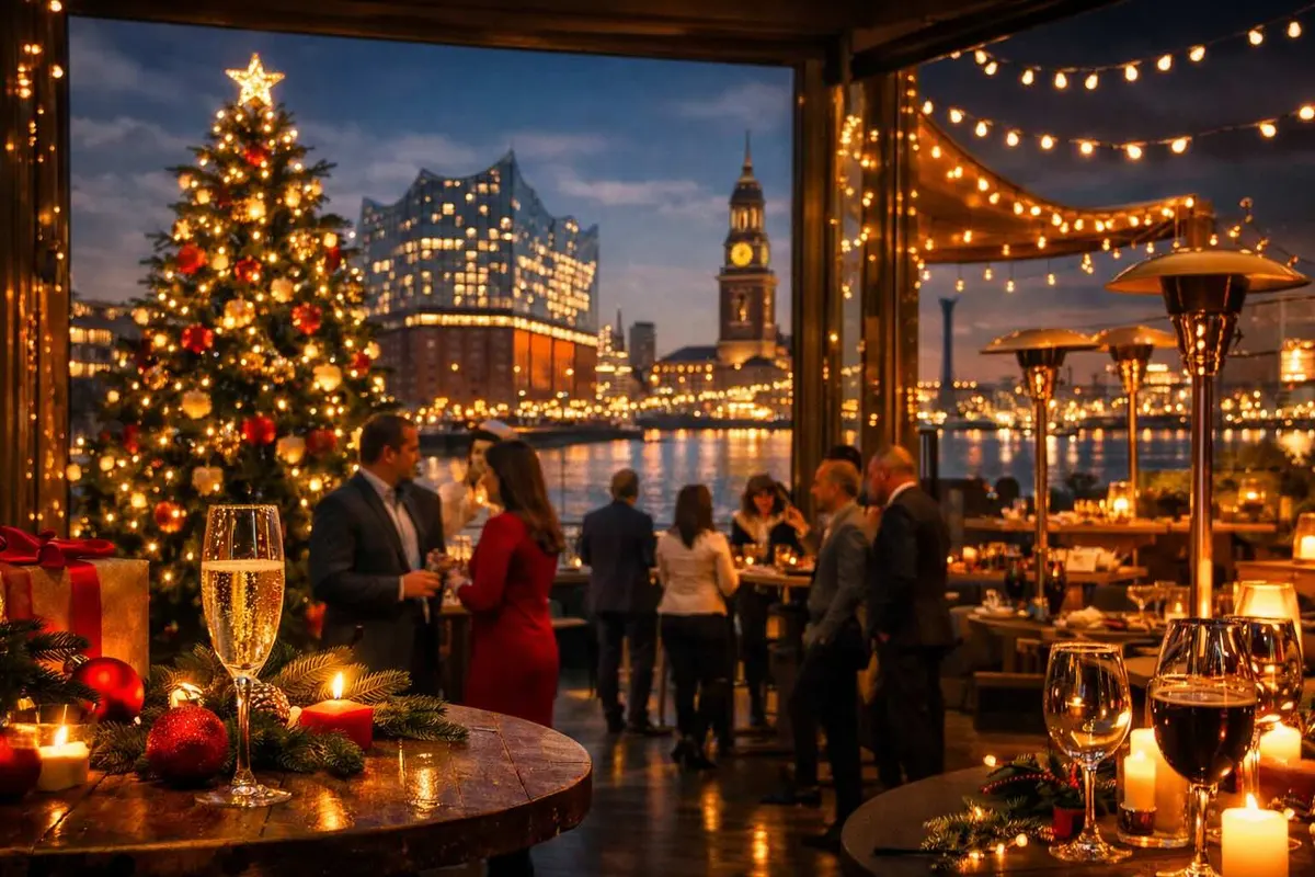 Firmenevents und Weihnachtsfeiern: Locations in Hamburg im Überblick