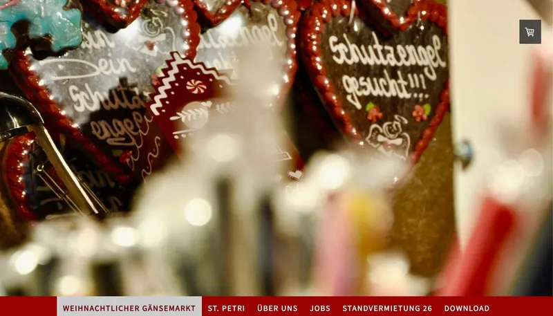 Website weihnachtsmaerkte-hamburg.de