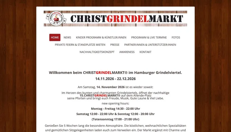Website christgrindelmarkt.de