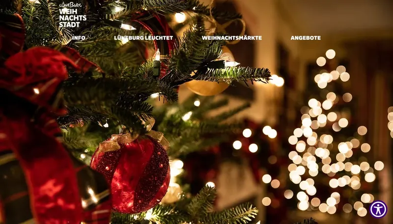 Website weihnachtsstadt-lueneburg.de
