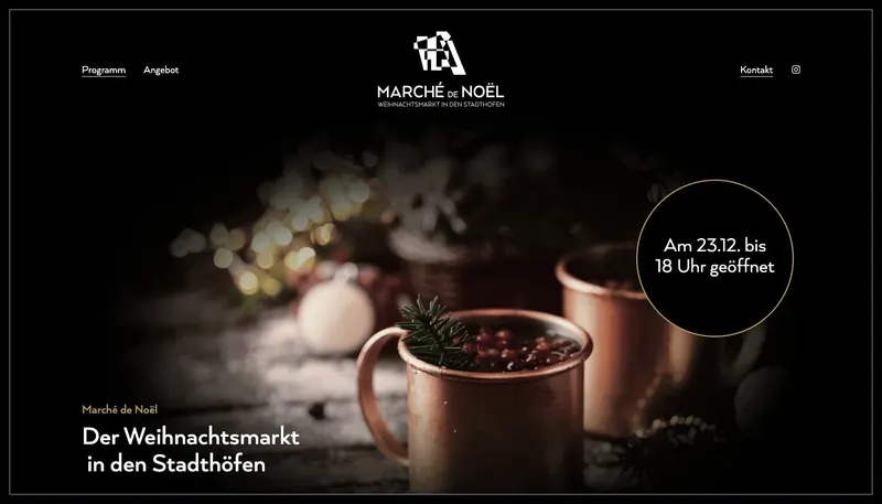 Website weihnachtsmarkt-stadthoefe.de