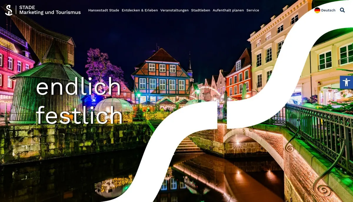Website: Stader Weihnachtsmarkt 2026 am Pferdemarkt