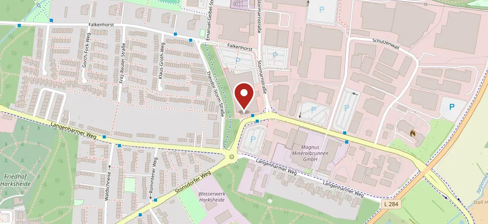 Karte: Lage von Advents-Markt im Stadtpark Norderstedt 2026