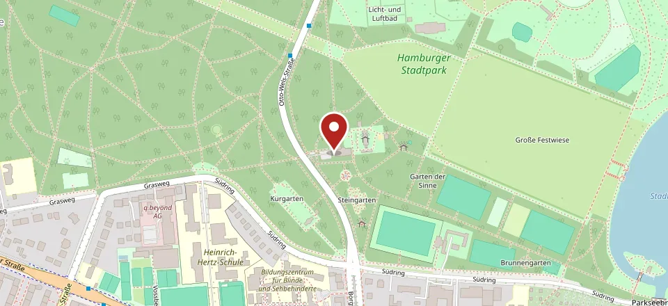Karte: Lage von StadtParkZauber 2026 – Almhütten am Landhaus Walter